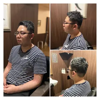 ショート BARBER CLASSICSのヘアスタイル