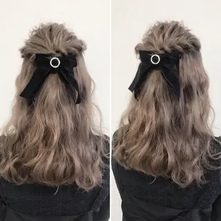 ロング ヘアアレンジ 沢田 瞳のヘアスタイル