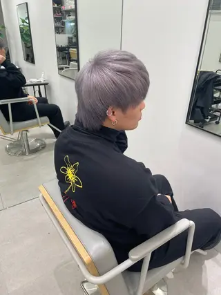 カラー メンズ joule 藤原沙綾のヘアスタイル