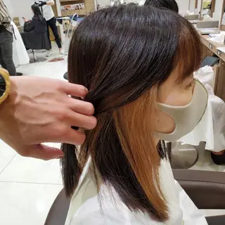 ミディアム カラー 中村 和貴 ＜Ash津田沼＞のヘアスタイル