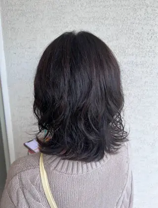 ミディアム カラー GRAN LUSSO岡山駅前【グランルッソ】所属・GRAN LUSSO 【MIHARU】のヘアスタイル