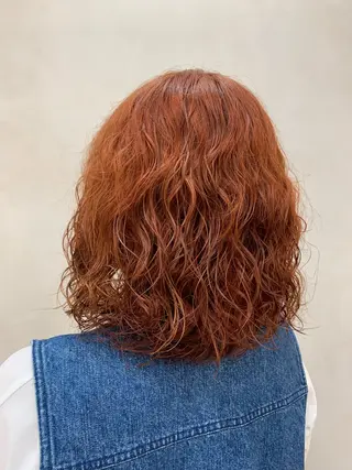 ミディアム カラー 矢場町/ダブルカラー /レイヤー/アリサのヘアスタイル