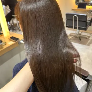 ロング カラー ヘアアレンジ ブリーチなしカラー /ベージュ/安形翔のヘアスタイル