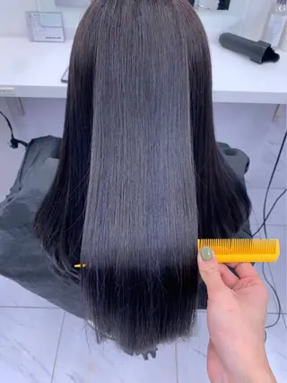 カラー 🦋透明感グレージュ /韓国レイヤー🦋のヘアスタイル