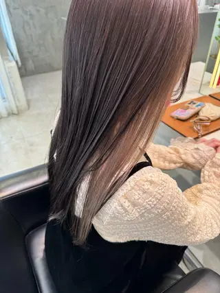 ロング カラー 🍪ﾖｼｲﾊﾙﾈ🍪 ﾗﾍﾞﾝﾀﾞｰｶﾗｰのヘアスタイル