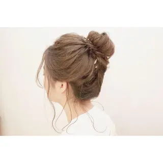 ヘアアレンジ fio マナミのヘアスタイル