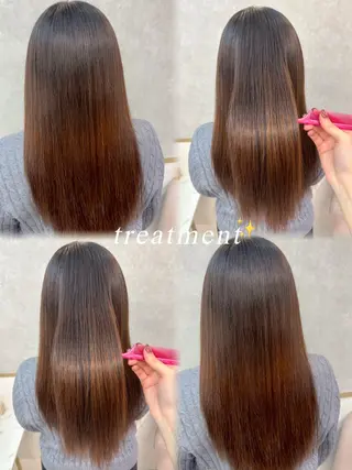 ロング 暖色/髪質改善/ ツヤ髪🎀本田愛来のヘアスタイル