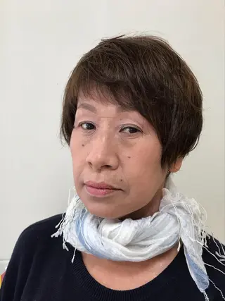 ショート カラー 横田 尚登のヘアスタイル