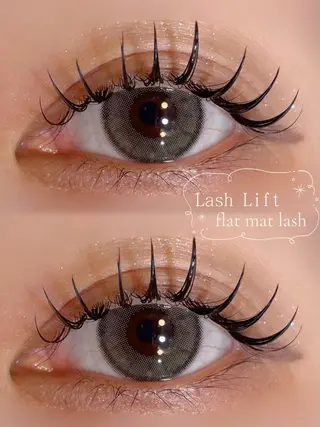 マツエク・マツパ BRISE yukoのマツエク・マツパデザイン