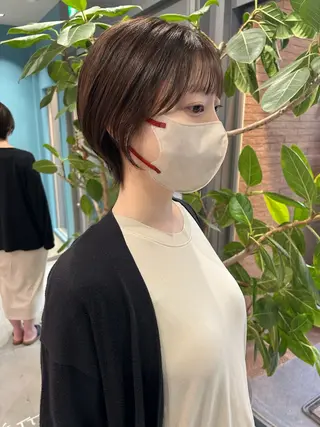 ショート urara/ショート /透明感カラーのヘアスタイル