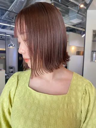 カラー 白髪ぼかしハイライト ／レイヤー中島啓太のヘアスタイル