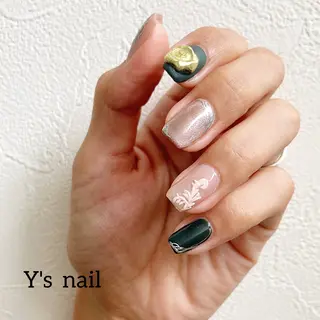 ネイル 手書きが得意🖌️ Y’s  nailのネイルデザイン