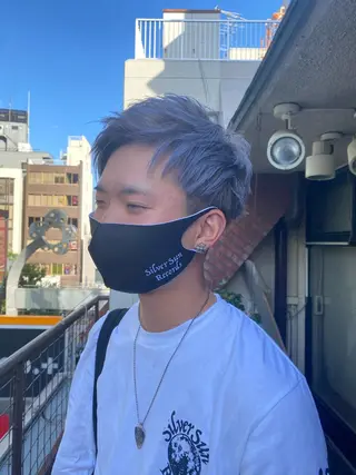 ショート カラー メンズ キッズ ネイル マツエク・マツパ GO TODAY SHAiRE SALON所属・透明感カラー🤎 ゆりのヘアスタイル