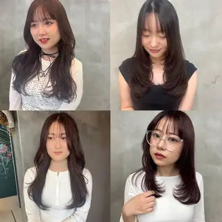 ロング ミヨシマユ✨ チーフ就任記念🌈のヘアスタイル