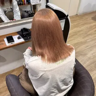 ミディアム カラー CIEN white所属・パーマモデル募集中 渥美翔人のヘアスタイル