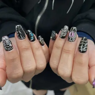 ネイル ひめか🫁 推し概念・個性派のネイルデザイン