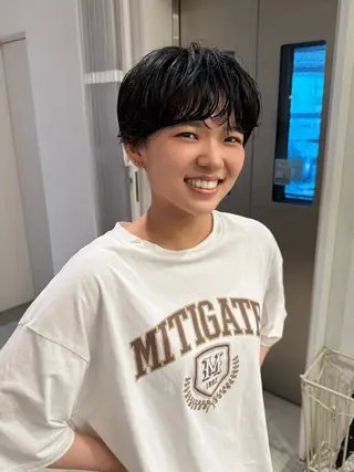 ショート ♡ハッシュカット/ レイヤー/yucoのヘアスタイル