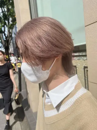 カラー メンズ メンズカット松戸/韓 国/メンズパーマ航太のヘアスタイル