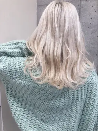 セミロング カラー ボブ／"質感再生"艶 カラー🫧sHOMaのヘアスタイル