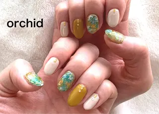 ネイル orchid ♡オーキッドのネイルデザイン