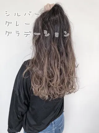 ロング カラー 似合わせ専門美容師 なかじまのヘアスタイル