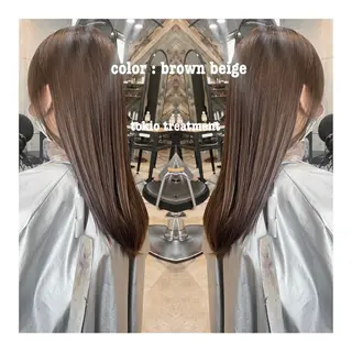 ロング 原 朱音のヘアスタイル