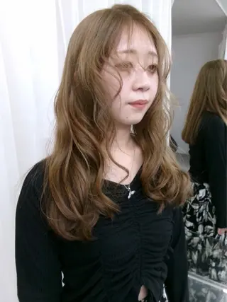ロング カラー 太田 妃香/岡崎美容室のヘアスタイル