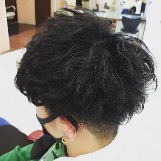 ショート パーマ メンズ 🐺デザインウルフ / 一ノ瀬 凌🐺のヘアスタイル