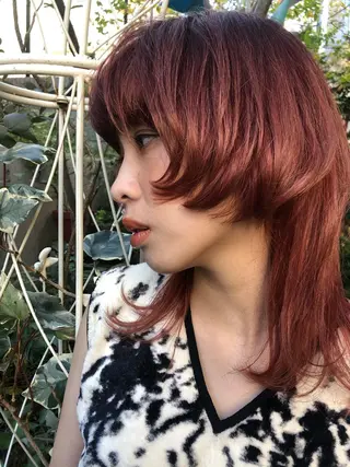 セミロング LIBRO所属・Moca 〰️のヘアスタイル