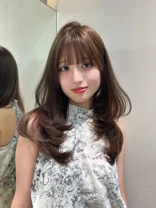 ロング 🎀リオ🎀 /暖色カラーのヘアスタイル