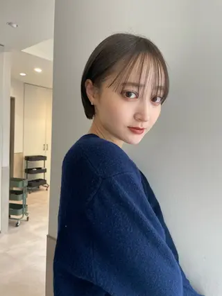 ショート 期間限定 カット　りょうのヘアスタイル