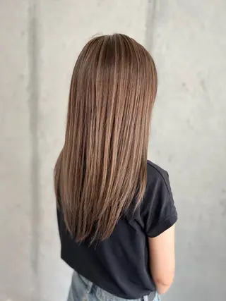 ロング Mariana雛/ 西大分/ハイライトのヘアスタイル