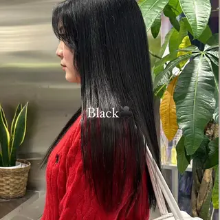 ロング カラー sawaka🪽うる 艶カラー/レイヤーのヘアスタイル