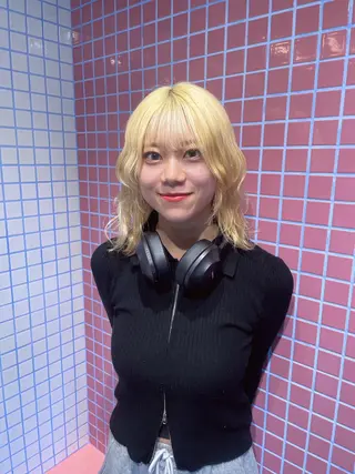 カラー 鎌田 梨瑚のヘアスタイル