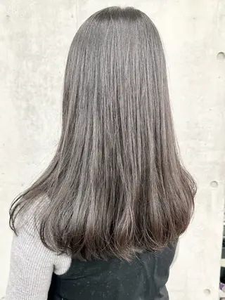 セミロング 小顔ボブ/お悩み解決 /ボブパーマ/とういのヘアスタイル