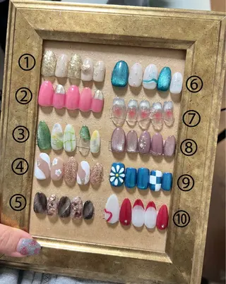 ネイル やつや ももかのネイルデザイン