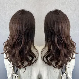 ロング カラー tocca 💜石田愛結💜のヘアスタイル