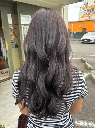 ロング カラー nuttela所属・nuttela Aoiのヘアスタイル