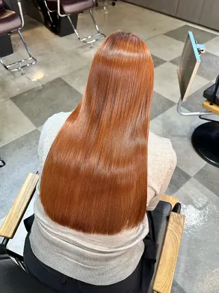 ロング 髪質改善|縮毛矯正 ◎店長◎Keitaのヘアスタイル