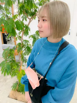 ミディアム SALOWIN 名古屋所属・パーマ特化美容師 /丹羽舜太のヘアスタイル