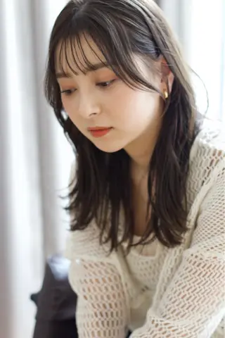 ミディアム パーマ THE DAY所属・AKI HASHIMOTOのヘアスタイル