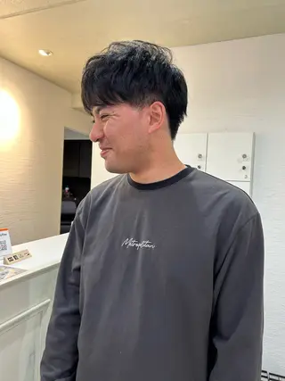 メンズ inq sakae所属・りん🌷︎名古屋 ブリーチカラーのヘアスタイル