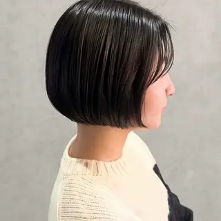 ショート 清水優/ボブ似合わせ /顔周りカットのヘアスタイル