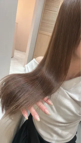 ロング ヘアアレンジ 🫧赤み消しカラー nanami🫧のヘアスタイル