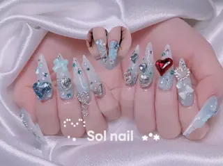 ネイル パラジェル＆フィルイン取り扱いサロンSol Nail所属・Sol Nail ミネのネイルデザイン