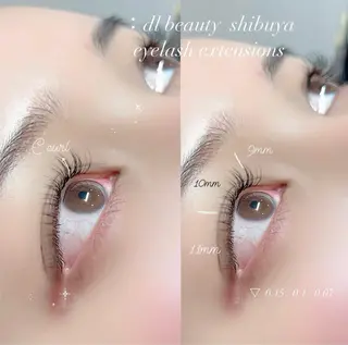 マツエク・マツパ DL BEAUTY saiのマツエク・マツパデザイン