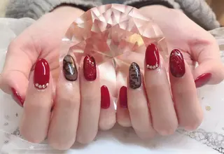 カラー ネイル Q Free nailsのネイルデザイン