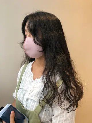 ロング ❤︎︎韓国ヘア❤︎︎ 𝑺𝒉𝒊𝒉𝒐のヘアスタイル