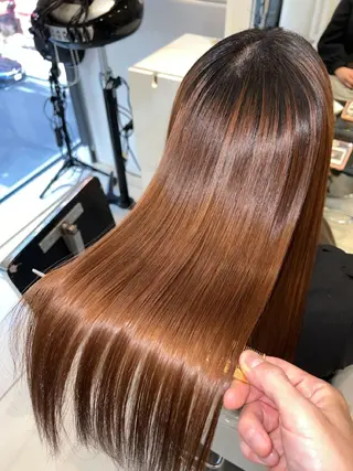 ロング ✨髪を傷ませない✨ 吉田ひじりのヘアスタイル