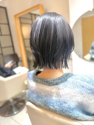 ショート カラー 安永 涼のヘアスタイル